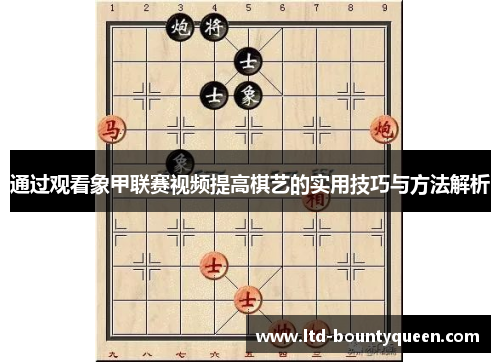 通过观看象甲联赛视频提高棋艺的实用技巧与方法解析